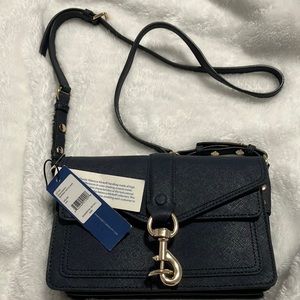 Rebecca Minkoff Hudson Mini Moto Crossbody Bag, Brand new